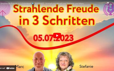 Strahlende Freude in drei Schritten