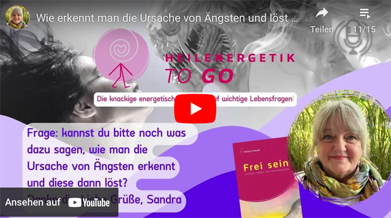 Wie erkennt man die Ursache von Ängsten und löst sie?