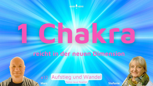 Ein Chakra reicht in der 5. Dimension